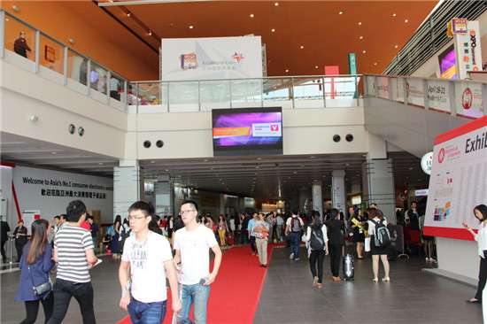 【聚焦】2014香港環球資源電子展tank007現場圖集