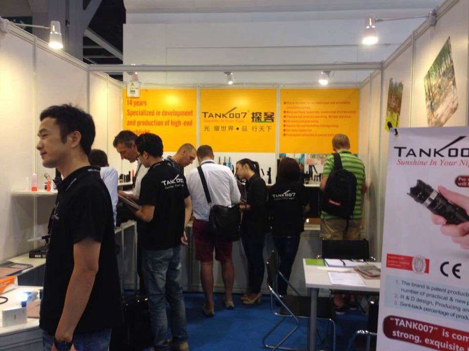 【聚焦】2014香港環球資源電子展tank007現場圖集